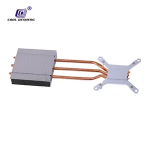 Supplier Best Cpu Cooler Heatsink Low Profile Cpu Heatsink With 2 Pc Heatpipe