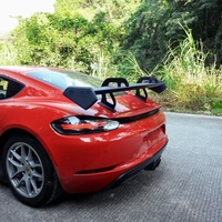 Kit carrosserie avant style 718GT4RS, spoiler, calandre, 2017-2023, 718 982 Cayman Boxster, mise à niveau des feux antibrouillard en PP