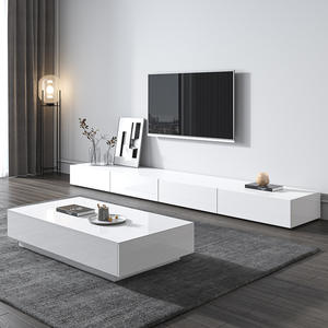 ตู้วางทีวีติดผนังทำจากไม้สำหรับบ้านออฟฟิศดีไซน์เรียบง่ายทันสมัยปรับแต่งได้ตามต้องการ - Product Image 5