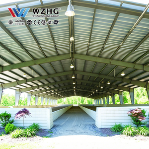 Manège d'entraînement pour chevaux préfabriqué avec une grande structure en acier à travée libre pour les projets d'équitation et d'entraînement professionnels - Product Image 1