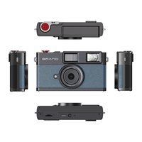 Appareil photo numérique classique sans écran, équipé d'un flash au xénon, 3 filtres, stockage sur carte TF, cadeau de Noël pour enfants