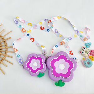Bolsa de Silicona para Niños, Linda Bolsa de Hombro Cruzada con Dibujos Animados, Monedero, Bolsa de Hombro para Niños - Product Image 4