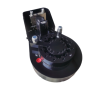 Rotateur hydraulique XDWP15 pour mini-excavatrice et rotateur à grappin hydraulique, équipement forestier rotatif à 360 degrés