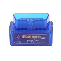 Escáner OBD2 para Coche V2.1 Azul ELM327 OBDII -V5.0 para Android iOS Herramienta de Diagnóstico Torque Lector de Códigos de Coche