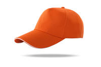 Casquette de baseball vierge à 5 panneaux, personnalisable avec logo imprimé par transfert thermique, en sergé de polyester durable, réglable, unisexe, pour le sport, vente en gros