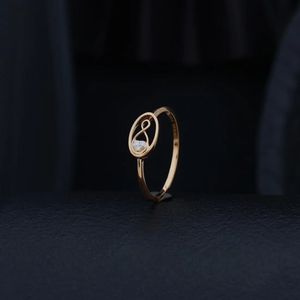 Bague élégante en diamant véritable, bijoux fins de créateur, scintillante, tendance moderne, cadeau de mariage - Product Image 1