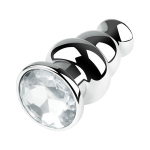 Dongkai, лидер продаж, металлическая Анальная пробка из бисера с ювелирным дизайном, Анальная пробка, Анальная пробка, секс-игрушки для мужчин и женщин, секс-игра - Product Image 3