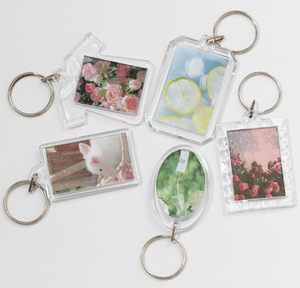 Eco Friendly Durable Printed Pattern Acrylic Keychain Double Sided <b>Keyring</b> Key Accessory Acrylic Keychain for Promotional Gift - Product Image 3