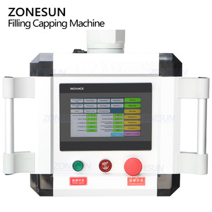 Máquina Automática Rotativa Monobloque ZONESUN ZS-AFC42P para Llenado al Vacío, Sellado y Tapado de Botellas de Vidrio para Cosméticos y Perfumes - Product Image 2