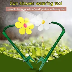 Kunststoff-Sonnenblumen-Rasenbewässerung Gartenbewässerung Sprühen Sprüher für Pflanzen