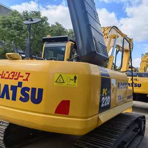 Excavadora sobre orugas Komatsu de segunda mano, equipo de maquinaria de construcción de excavación hidráulica mediana usada, de segunda mano - Product Image 4