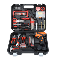 Ensemble d'outils de perçage sans fil 102 pièces, batterie Li-Ion 20V, chargeur, étui souple OEM, kit d'outils de réparation automobile multifonctionnel