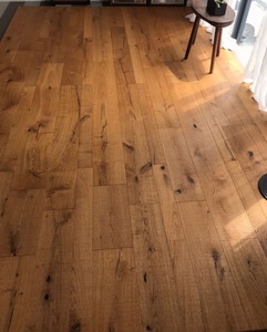 <span class=keywords><strong>Parquet</strong></span> en chêne européen massif contrecollé, multicouche, 3 mm, avec marquage de coupe, huilé naturel et brossé - Product Image 5
