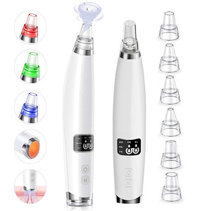 Limpiador de poros Facial portátil, dispositivo eléctrico de succión de espinillas, succión de poros faciales al vacío, removedor de acné y espinillas, 2021 - Product Image 1
