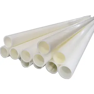 Tubo quadrado de plástico do pvc de vários tamanhos, tubo quadrado plástico do pvc, tubo do pvc com preço competitivo
