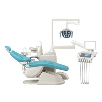 2022 prezzo di vendita caldo dell'unità dentale economica comoda integrale completa della poltrona odontoiatrica con CE, unità dentale della porcellana di ISO