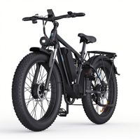 Motor de bicicleta eléctrica de montaña de 48V y 2000W, suspensión de motor eléctrico, bicicletas eléctricas dedicadas, batería de litio electrónica, conducción todoterreno