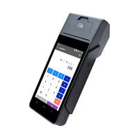 Lecteur de cartes de crédit ZCS Z90 POS 4G avec double carte SIM, machine de facturation pratique pour les taxis et les parkings, avec empreinte digitale biométrique