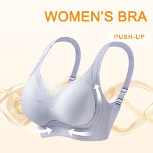 บราลูกไม้เซ็กซี่แบบไร้โครง ไซส์เอเชีย M L XL XXL ระบายอากาศได้ดี ใส่ได้ทุกวัน ฟองน้ำเสริมแบบนุ่ม ยกกระชับทรงสวย  สำหรับผู้หญิง ขายส่ง - Product Image 4