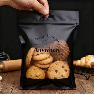 حقيبة بسكويت بشعار مخصص من شركة تصنيع المعدات الأصلية مواد من الدرجة الحرارية لتخزين الكعك والكعك والبسكويت والحلوى - Product Image 3