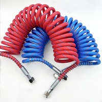Adaptateur de tuyau d'air d'aérographe à bobine à ressort avec outil de connexion de raccords de taille 1/8 "pour pièces de compresseur d'air de pistolet de pulvérisation
