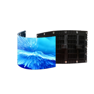 Haute qualité personnalisable créatif doux Flexible LED écran d'affichage usine directe incurvé publicité anneau Cyclindrcial vidéo - Product Image 1