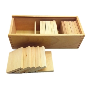Touch Development Professional Edition Material Sensorial Teaching Toy Montessori Baric Tablets con caja - Product Image 2