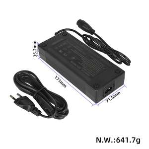 เครื่องชาร์จ Dualtron Ultra2 83V 1.4A ของแท้ พร้อมหัวต่อ LP16 ปลั๊ก EU หัวชาร์จ LP16 8 พิน เครื่องชาร์จแบตเตอรี่ลิเธียม 83V 1.4A - Product Image 2