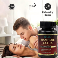 Marques privées - Capsules de Maca noire multi-variétés - Maca Plus - Extrait de plante naturelle - Complément énergétique pour hommes