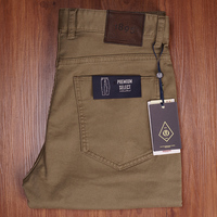 Pantalon homme en coton, coupe droite, style japonais, décontracté, fin et ample, élastique, pour l'été, idéal pour le commerce international, élégant