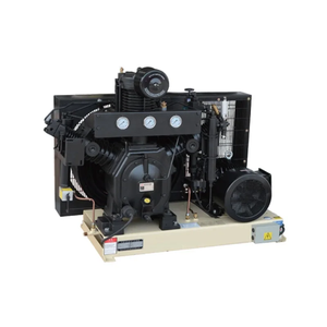 Compresseur d'air à piston portable lubrifié refroidi par air 30 bar 1,2 m³/min 15 kW 380 V CA avec réservoir pour machine de soufflage - Product Image 6