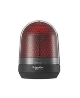 Alarme sonore et visuelle PLC XVR3M04S, 90 dB 1m, rotative, effet lumineux clignotant, abat-jour rouge, IP23, série Harmony XVR