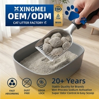 OEM ODM Etichetta Privata Personalizzata ZOECLAY Lettiera per Gatti Agglomerante - Lettiera per Gatti 99,9% Senza Polvere Forte Agglomerazione Argilla Minerale di Sodio