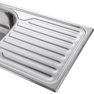 Lavello da <span class=keywords><strong>Cucina</strong></span> Moderno a Vasca Singola in Acciaio Inox 304 Personalizzato con Tecnologia di Riduzione del Rumore - Product Image 4