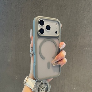 Funda Magnética Transparente de Acrílico UV Simple Zero Sense, con Carga Inalámbrica, a Prueba de Golpes, para 17/16/15/14/13/12 Pro Max - Product Image 4