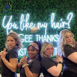 Enseigne lumineuse au néon LED personnalisée de conception gratuite pour la décoration murale de fête d'anniversaire de chambre à coucher à la maison pour voiture et <span class=keywords><strong>taxi</strong></span> Dropshipping - Product Image 4