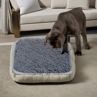 Tapis à priser pour chiens tapis de reniflement interactifs tapis de bol à priser pour animaux de compagnie