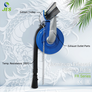 Hội thảo fume khai thác trượt đường sắt Hose Reels xả thông gió - Product Image 6