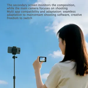 Shimbol Cp5 Mini 2 telefono Selfie Monitor 1080P Full Hd schermate per <span class=keywords><strong>Iphone</strong></span> Selfie Vlog Live streaming Tiktok Rednote <span class=keywords><strong>foto</strong></span> del cellulare - Product Image 6