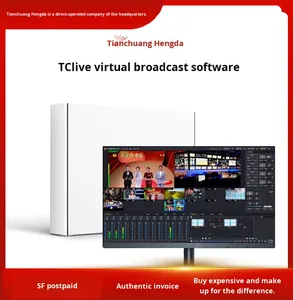 Tianchuang hengda 4k ảo Studio Hệ thống HD 4K <span class=keywords><strong>Video</strong></span> ghi âm phát sóng phiên bản doanh nghiệp ảo keying phần mềm kho - Product Image 5