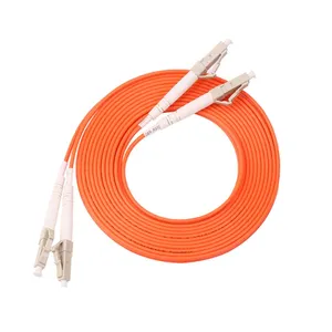 Cable de conexión de fibra multimodo de 2 núcleos, cable de conexión de fibra multimodo, 2,0mm/3,0mm, 3m, 2 núcleos