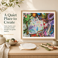 Kit de Broderie Point de Croix en Coton Fait Main KS Craft Premium 14CT – Motifs Moments de Journalisation – Artisanat Traditionnel Chinois pour Décoration Murale