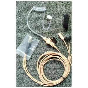 Auricular de seguridad con micrófono PTT para radio bidireccional Aselsan 4700 AS-4700 - Product Image 2