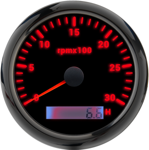 Tachymètre numérique universel 12V 24V <span class=keywords><strong>jauge</strong></span> de régime de moteur à <span class=keywords><strong>essence</strong></span> pour <span class=keywords><strong>moto</strong></span> voiture - Product Image 1