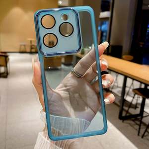 Funda Transparente para Teléfono Itel A60 S25 Ultra A80 P65 P55 A50 S24 Plus P40, Protección de Cámara, Funda Transparente Suave Anticaídas - Product Image 3