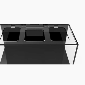 6ft 300 Gallon 750mm / 30 pouces de profondeur Ultra-clair verre à faible teneur en fer grand récif <span class=keywords><strong>aquarium</strong></span> <span class=keywords><strong>aquarium</strong></span> avec Eurobrace - Product Image 4