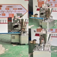 Machine automatique multifonctionnelle en acier inoxydable 304 CE pour la fabrication de wontons, momos, pierogi, empanadas, siomai, dumplings et gyozas