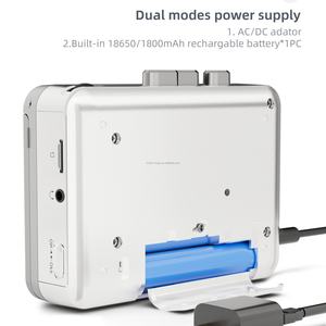 Reproductor de Música de Casete Vintage Más Popular del 2025 con Pantalla LCD, Reproducción de Casete y Funciones de Grabación de Voz Externa a Tarjeta TF - Product Image 6