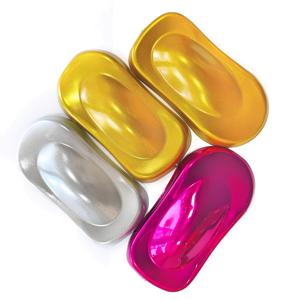 Peinture en poudre chromée miroir argentée, application électrostatique, pour voitures, bateaux, métaux, application facile, vernis à base d'époxy et de polyester - Product Image 2