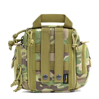 Sac banane tactique universel MOLLE pour l'extérieur, sac à bandoulière pour appareil photo, sac à dos multifonctionnel, camouflage, équipement de pêche, fermeture éclair étanche